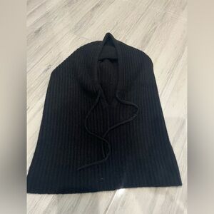 Hannah Rose Black Cashmere Snood